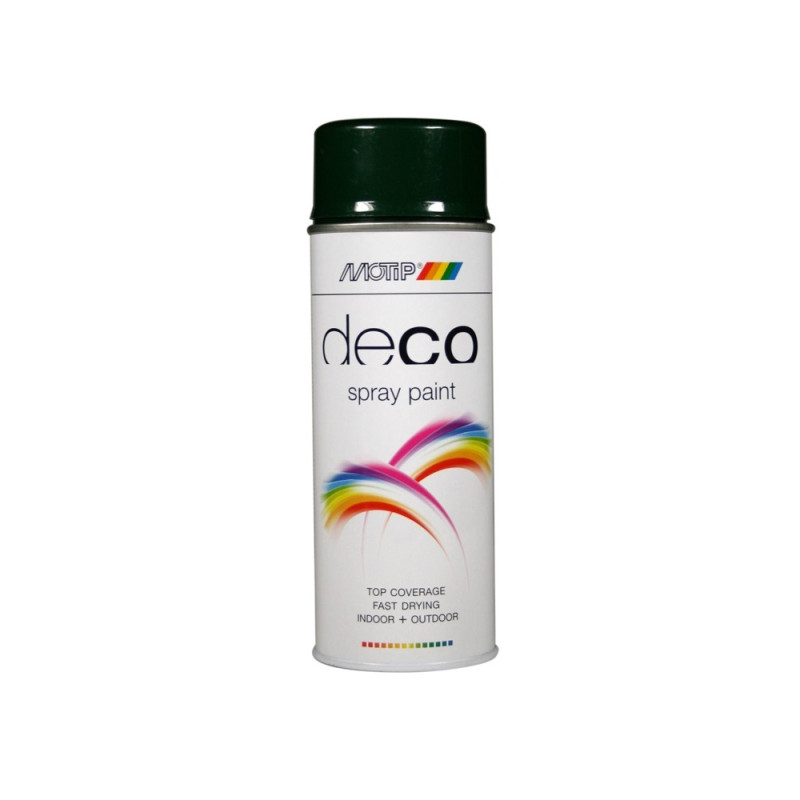 Peinture Deco Paint vert pin brillante 0,4 L MOTIP