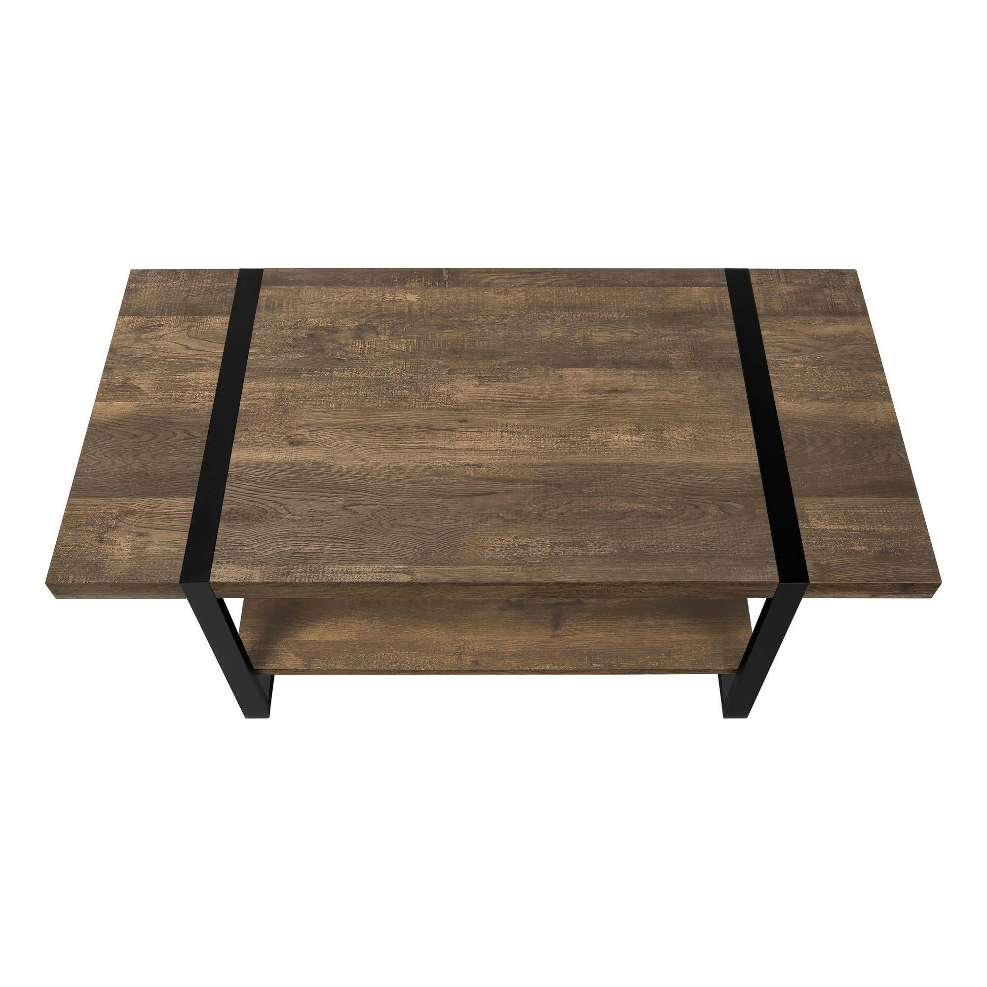 Monarch Specialities Farmhouse Coffee Table, Brown