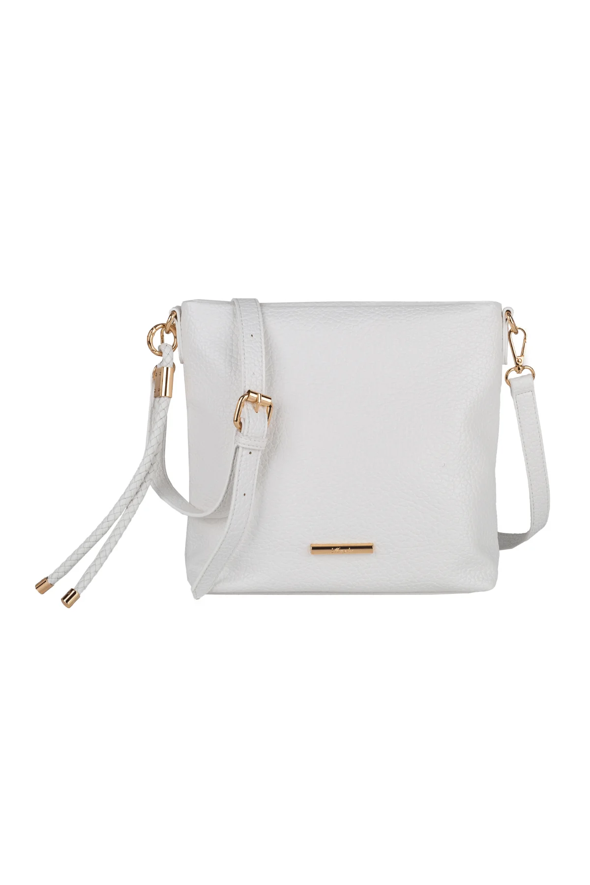 Orchid Crossbody Bag in White
