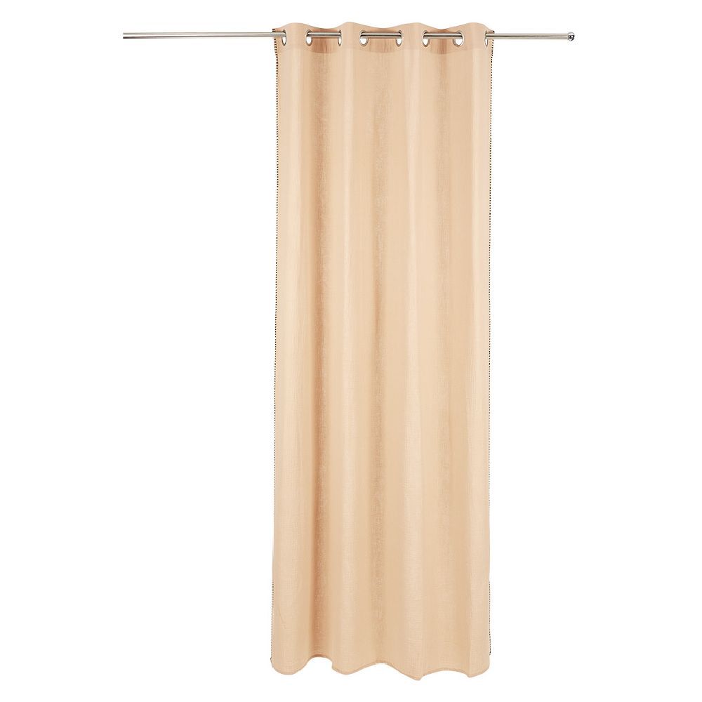 Rideau en gaze de coton 130x240cm rose