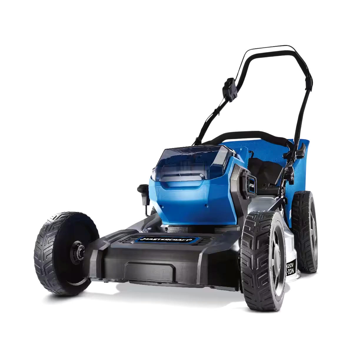 Mastercraft 2x20V Brushless Lawn Mower Kit, 19-in with PWR POD 4.0 Ah Batteries