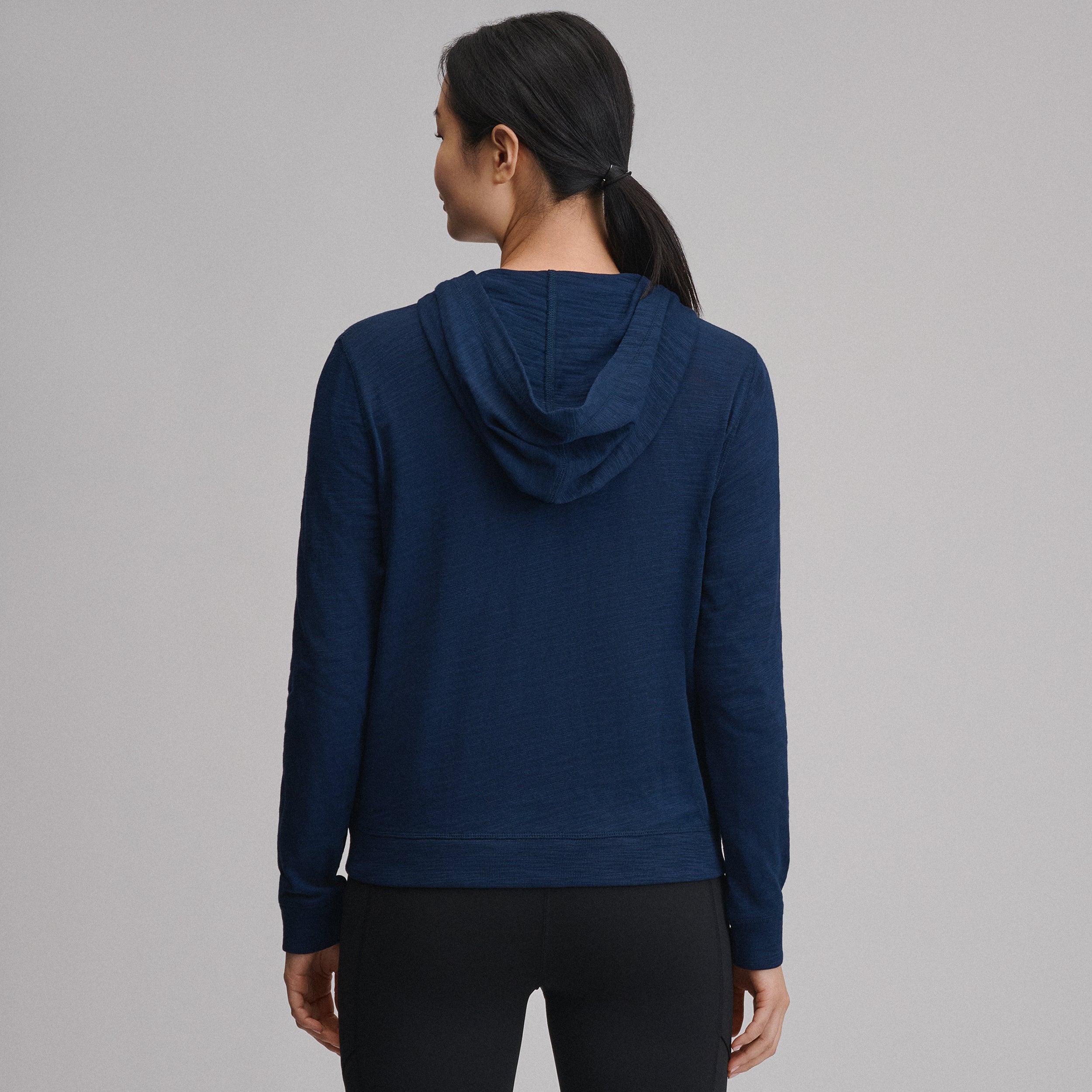 Women's Waverly Cotton Slub Full-Zip Sweatshirt