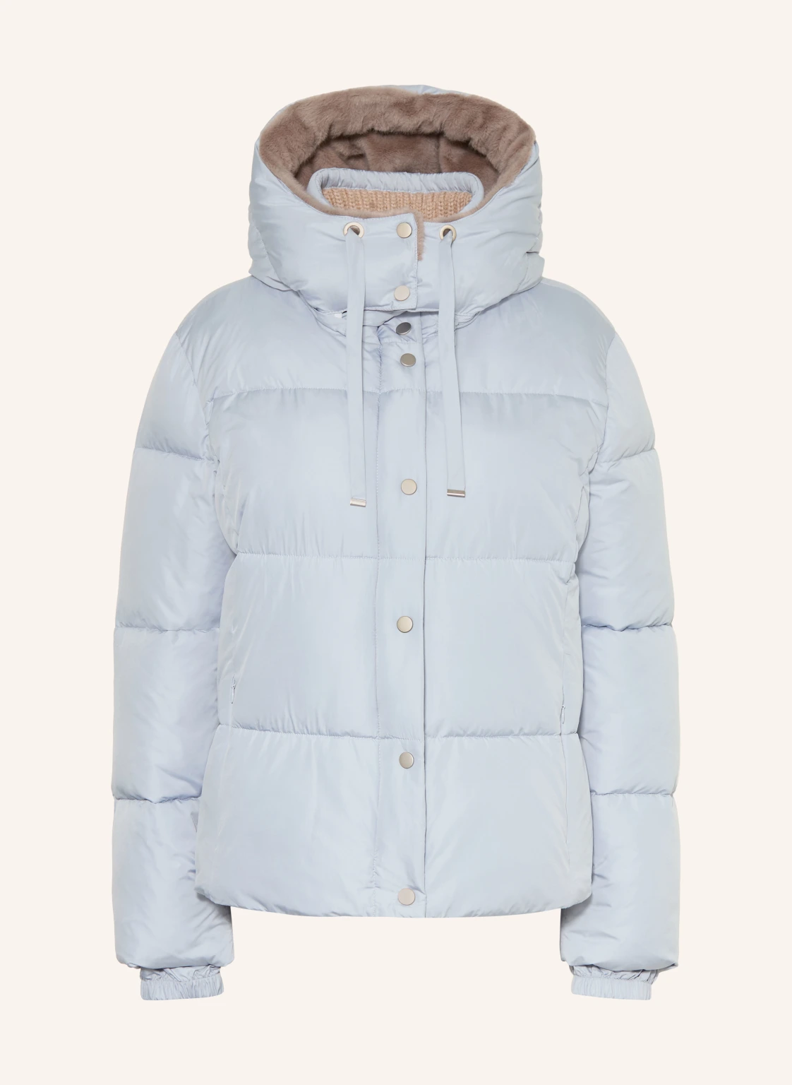 lilienfels Steppjacke mit abnehmbarer Kapuze