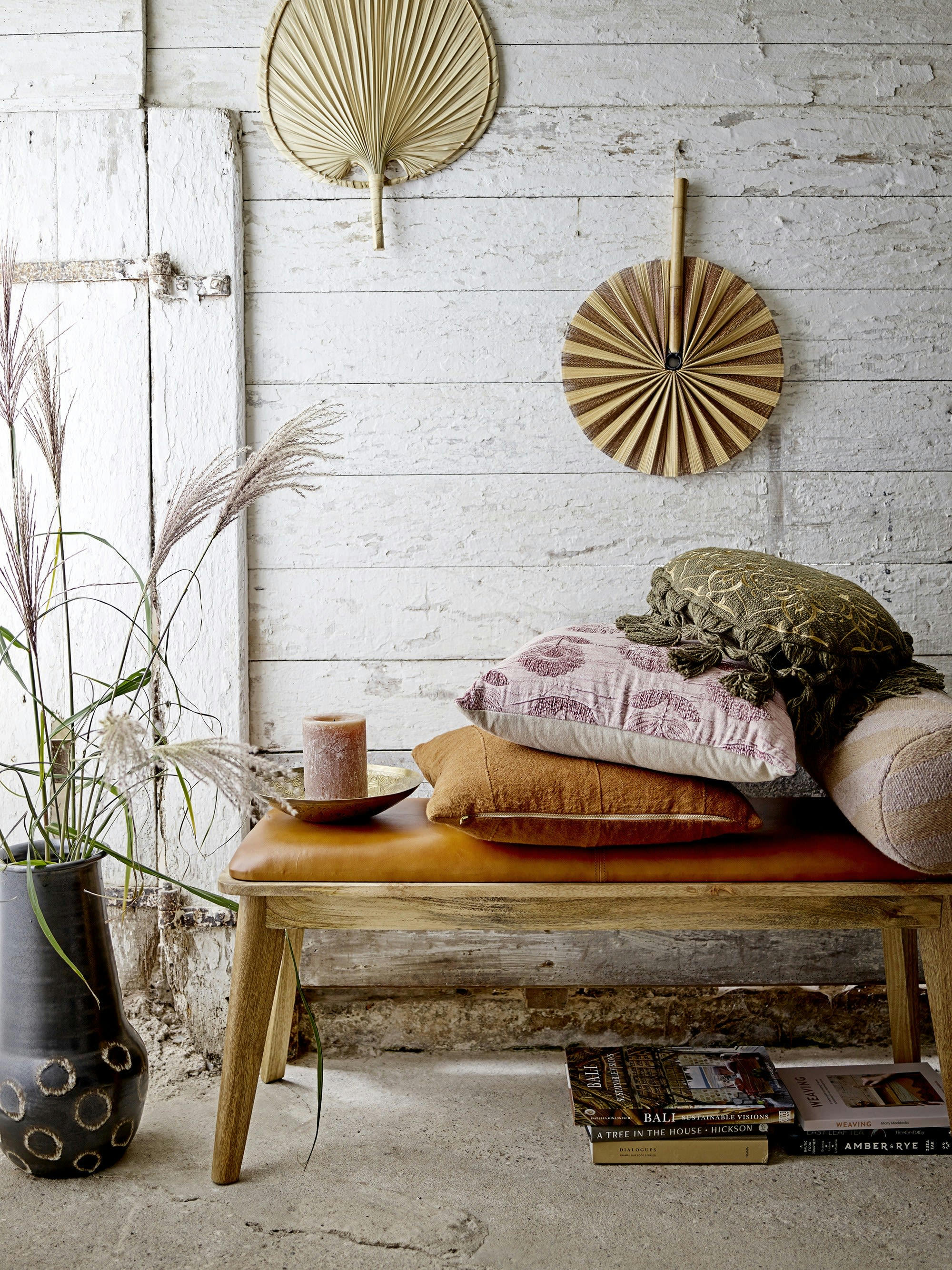 SOFIA - Coussin en coton violet W50xH50 cm