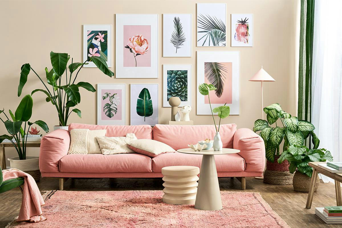 CACTUS HEART - Affiche vert