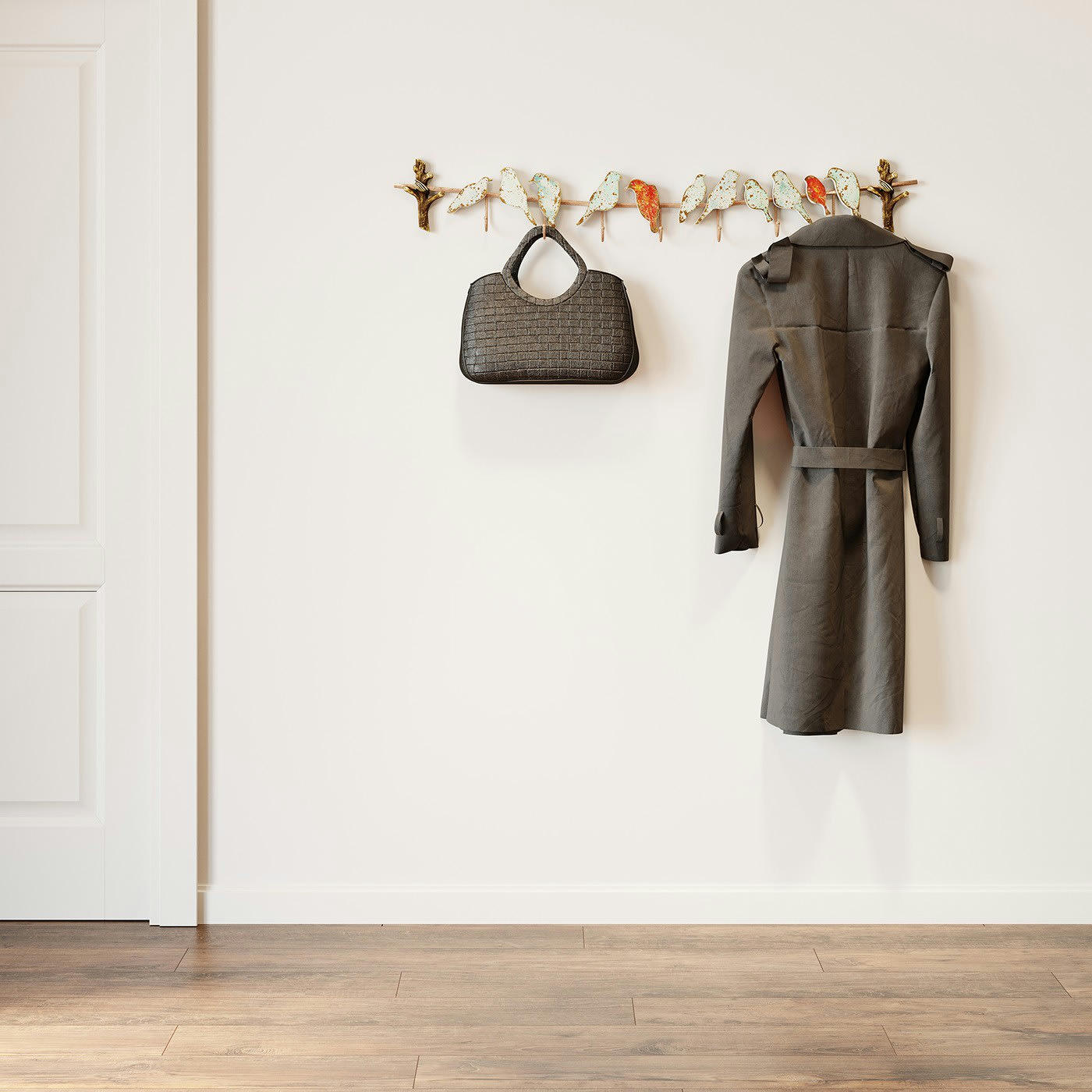 - Portemanteau mural Bird Party Kare Design