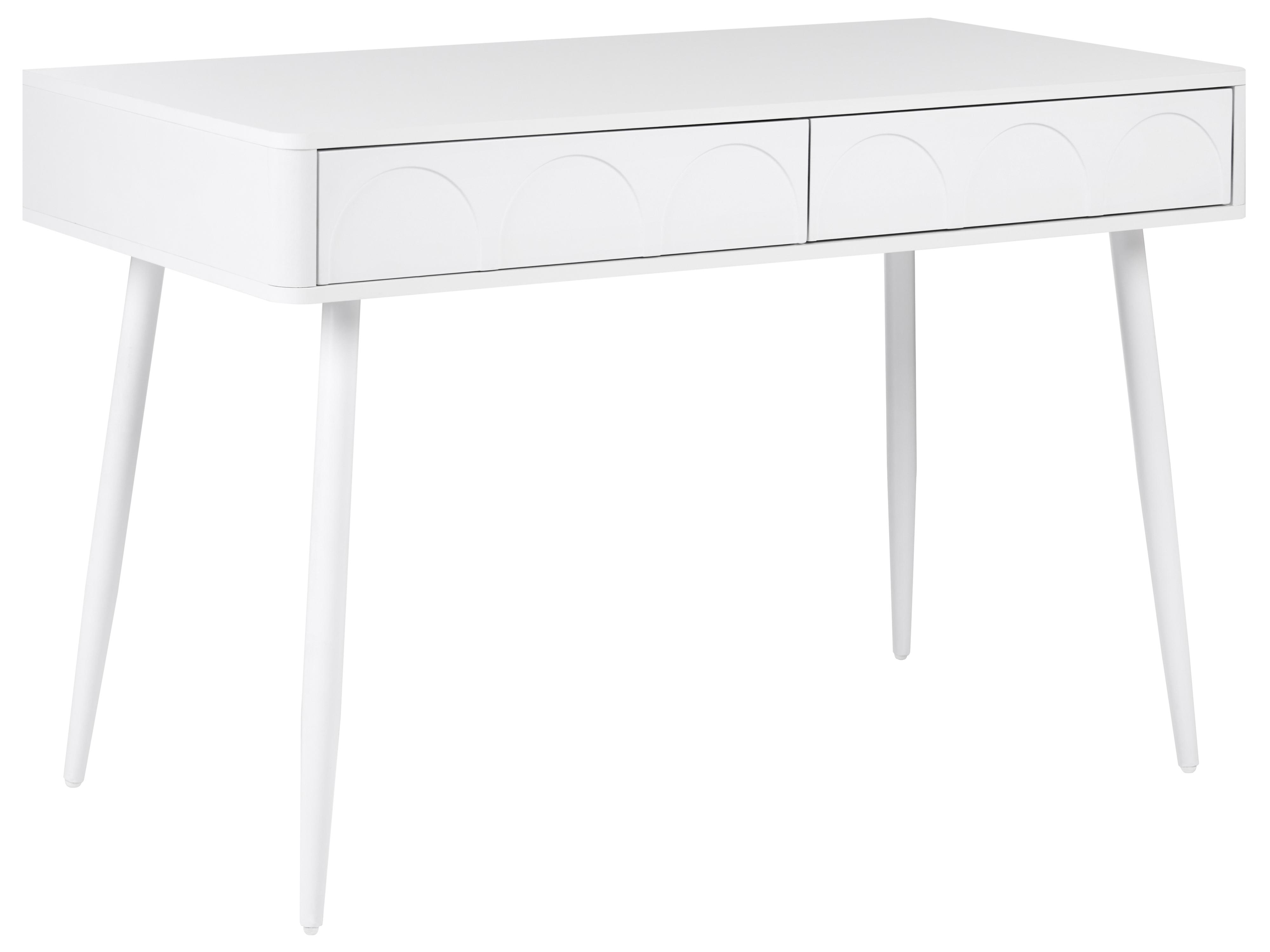 Home Office Desk ESLANE White 120 cm 60 cm