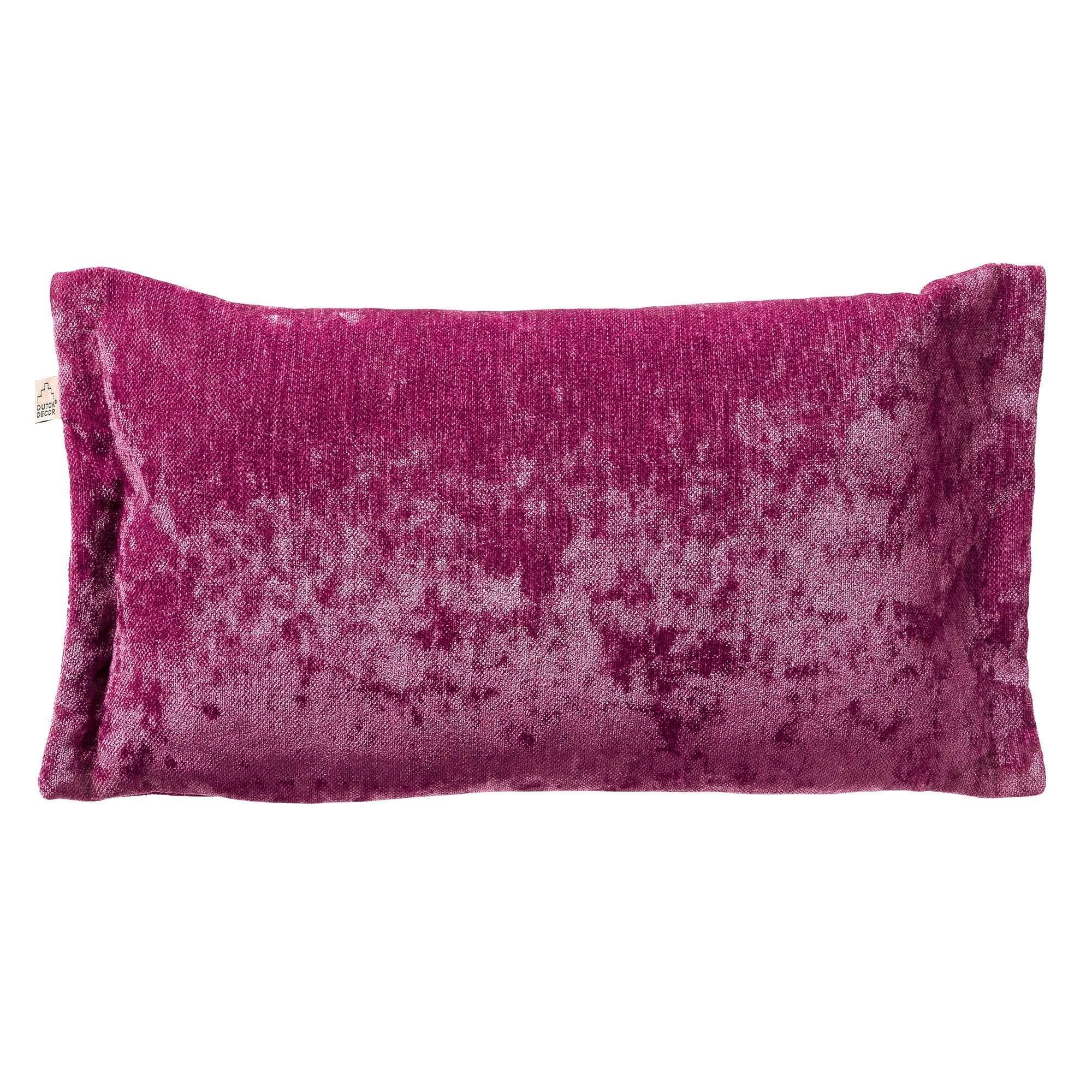 - Housse de coussin multicolore en polyester-30x50 cm uni