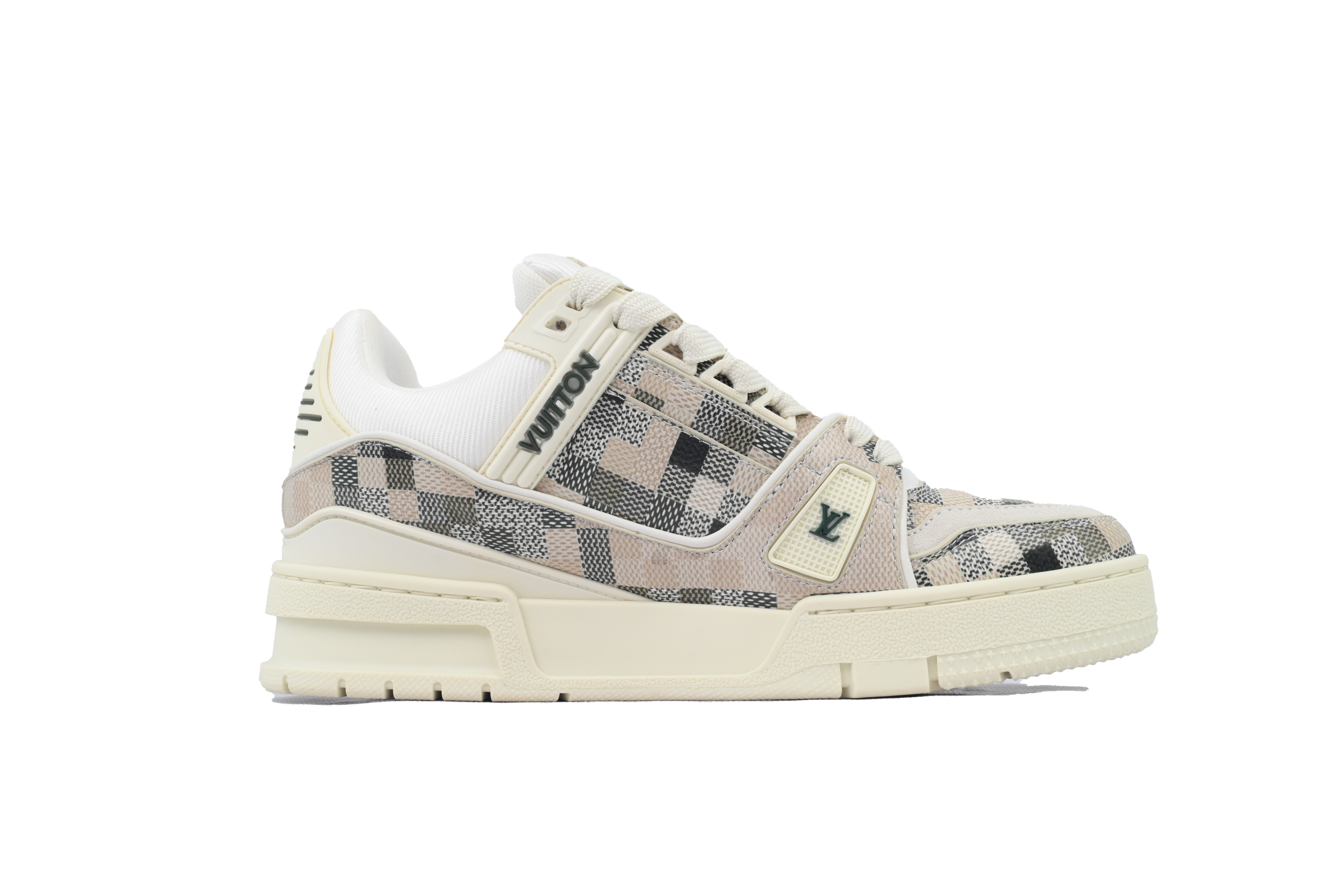 Louis Vuitton Sneakers LV Trainer Grey White Grid