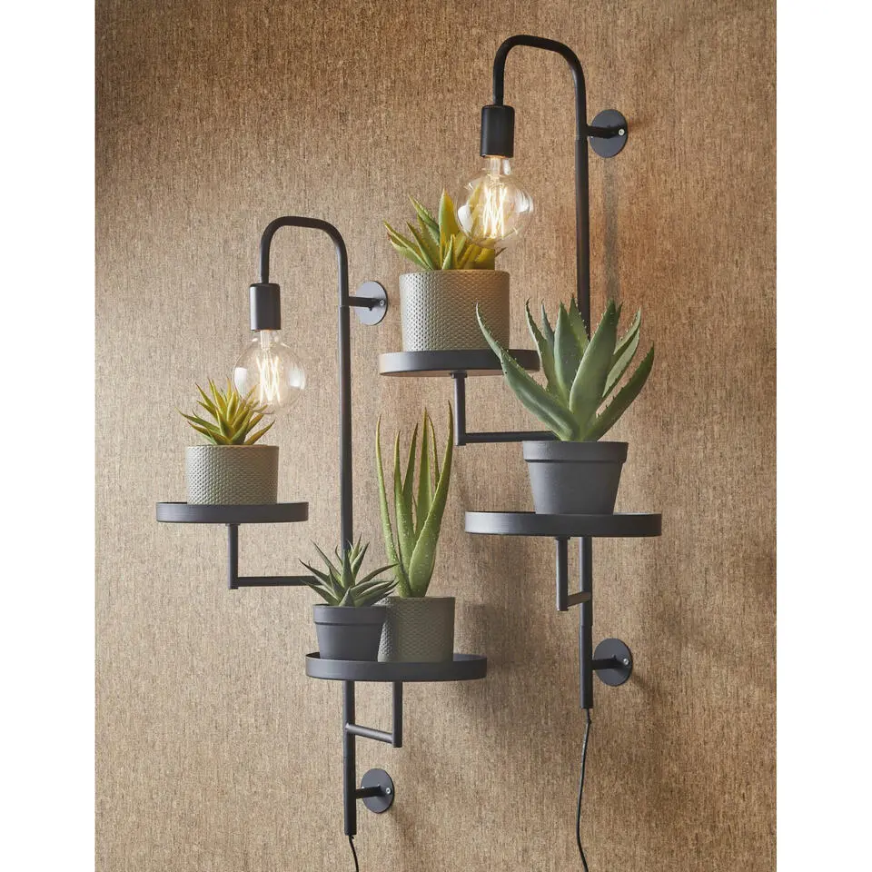 Mica Decorations Bloempot - taupe - keramiek - D13 x H12 cm