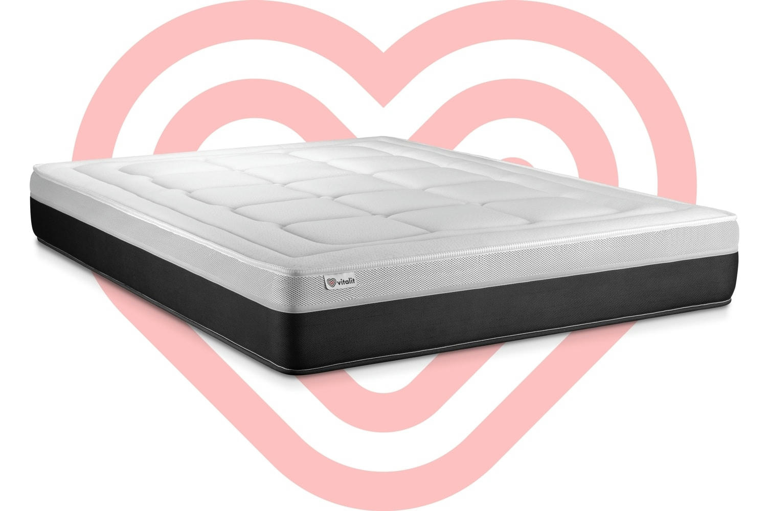 VITAL FORM - Matelas Ressorts ensachés et Mémoire de forme 160x200