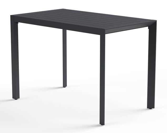 Jette Bar Table 145cm (Gunmetal Grey)