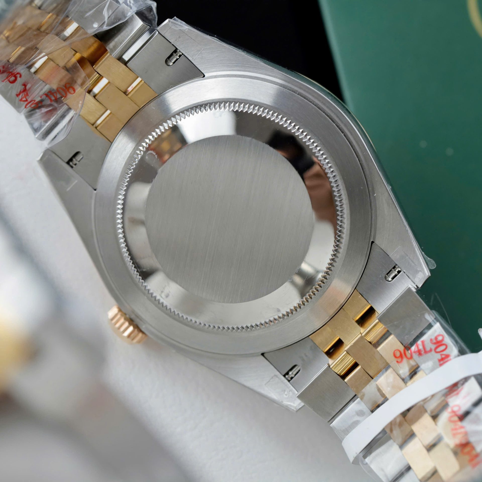 Rolex Datejust SS/YG Plated White Dial 41mm Jub Super Clone