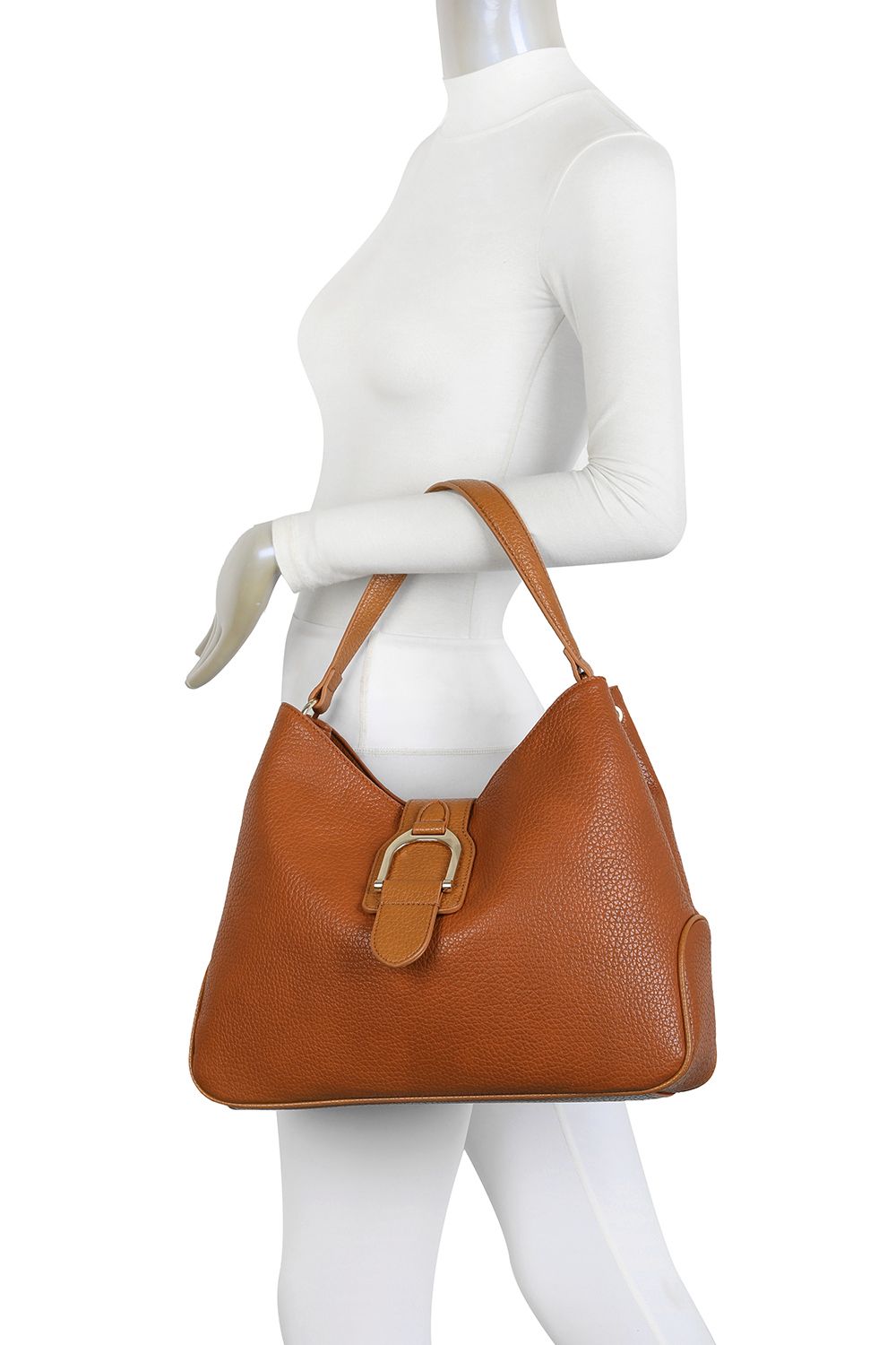Fontanella Fashion Hari Two-Tone PU Leather Shoulder Bag
