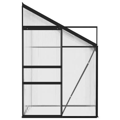 NNEVL Greenhouse Anthracite Aluminium 2.59 m&sup3;