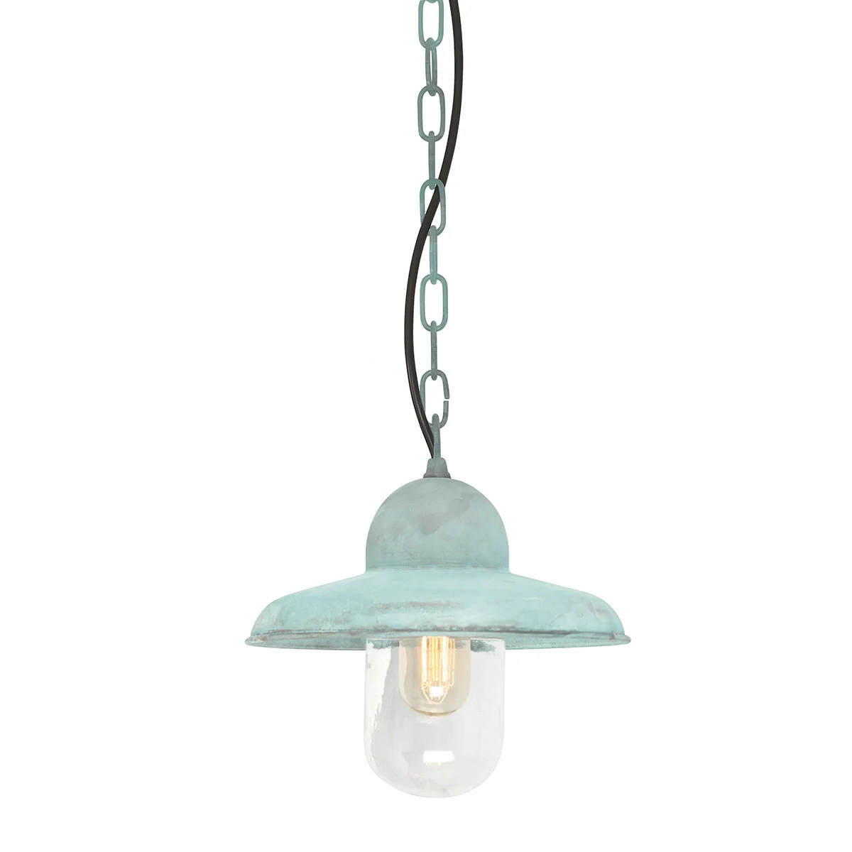 Lampa sufitowa zewnętrzna Somerton grynszpan 1 x E27 x 100W IP44 Elstead