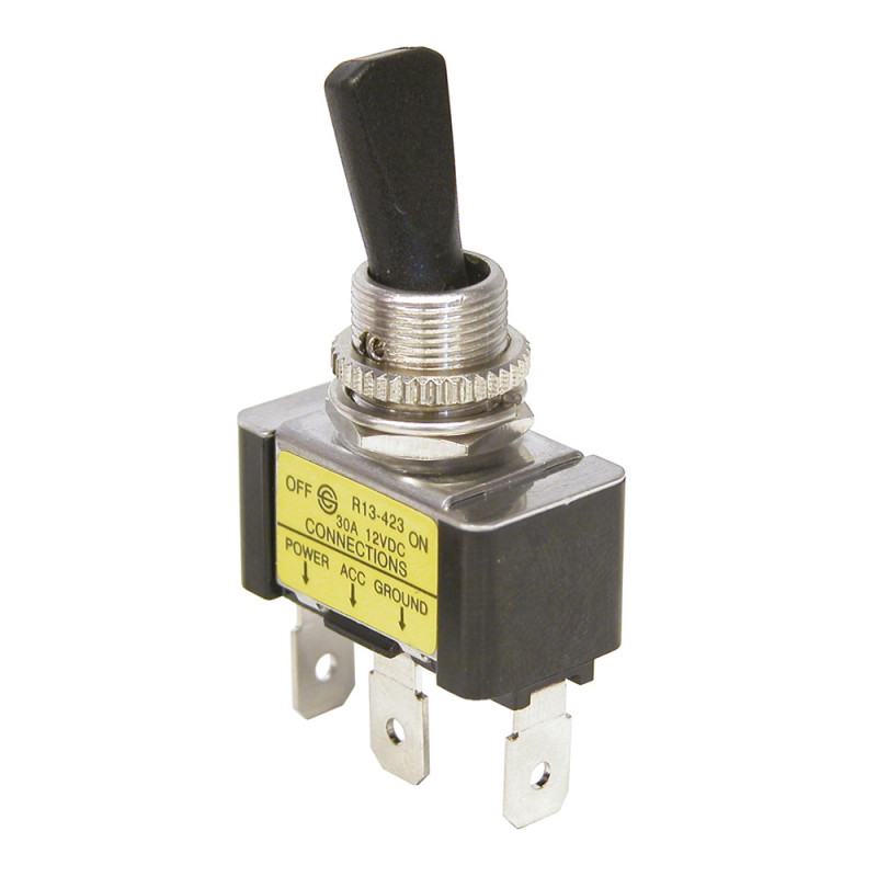Interrupteur marche/arrêt noir 20 A 12 V CARPOINT