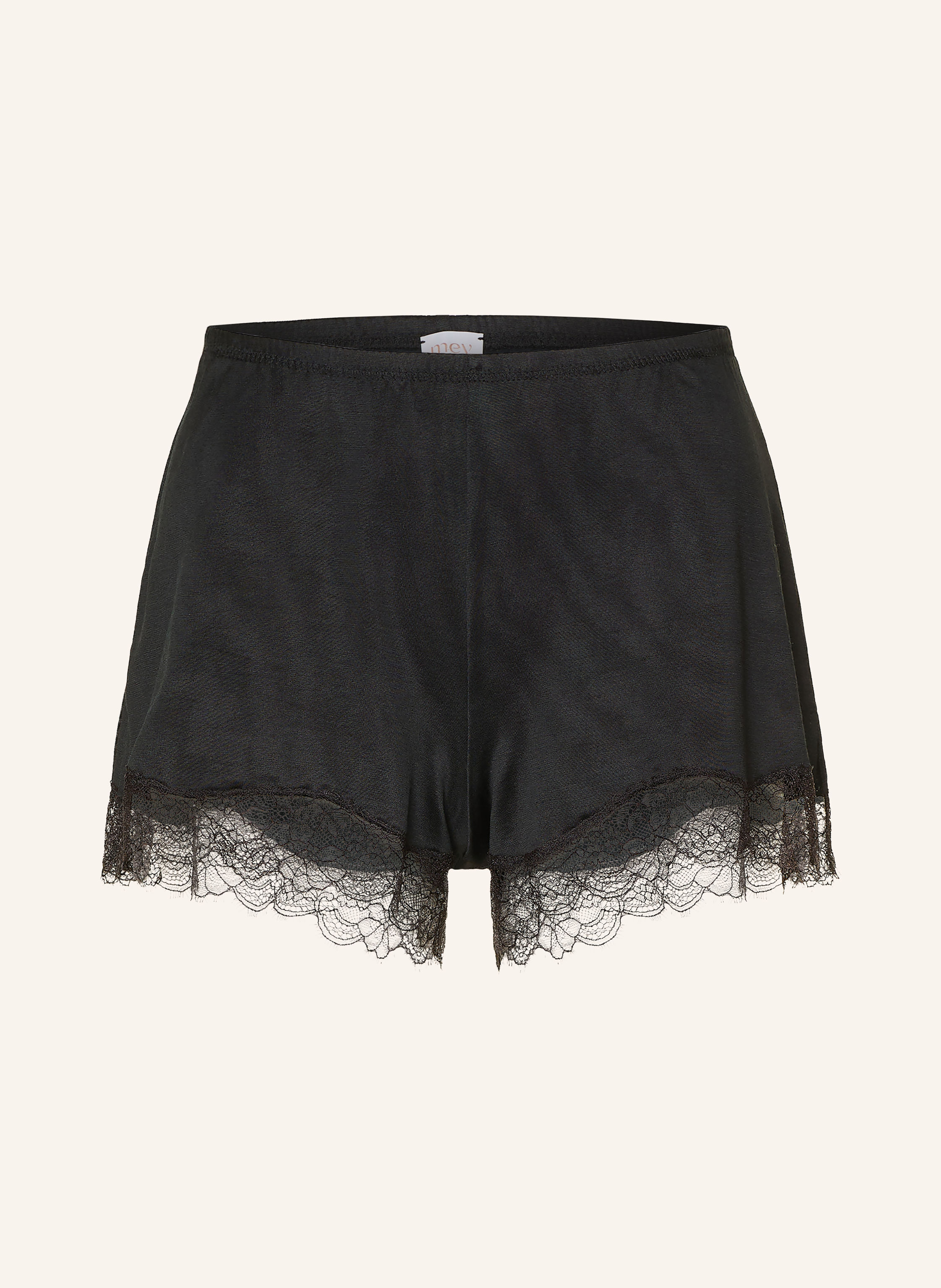mey Schlafshorts Serie PURE SHINE LACE