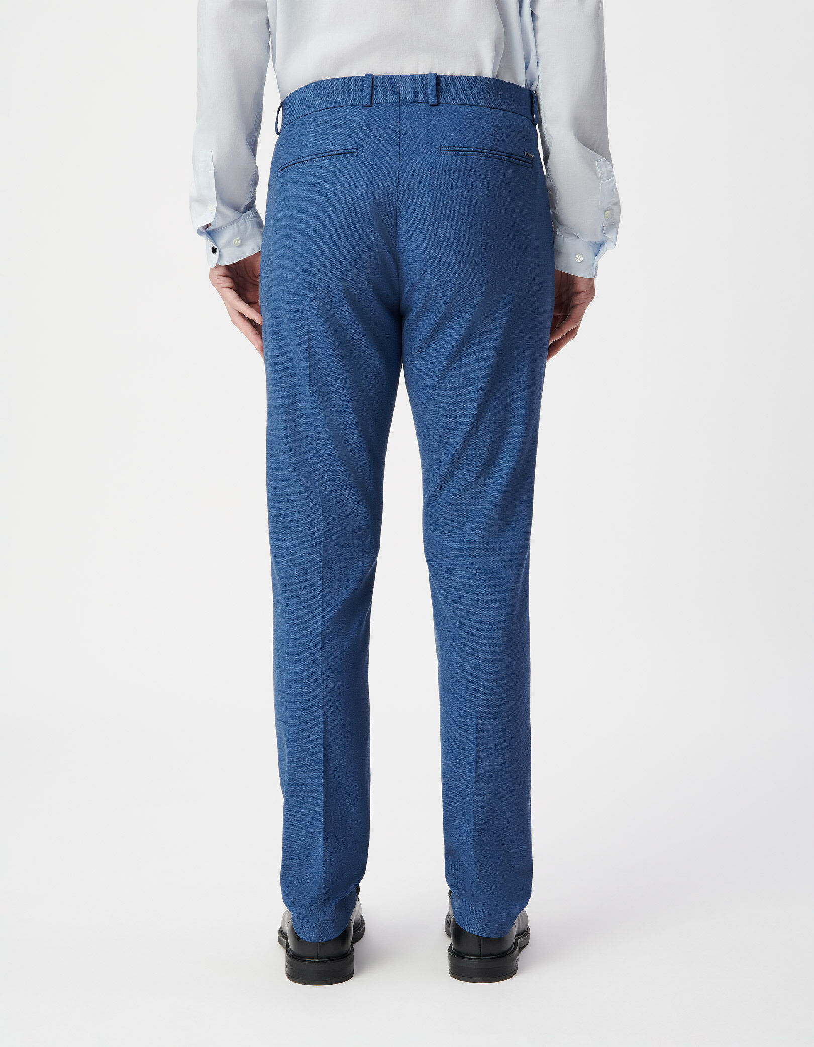 Pantalon de costume bleu indigo Homme