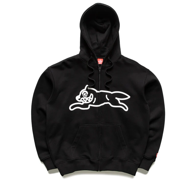 Ice Cream Zippy Hoodie - Black