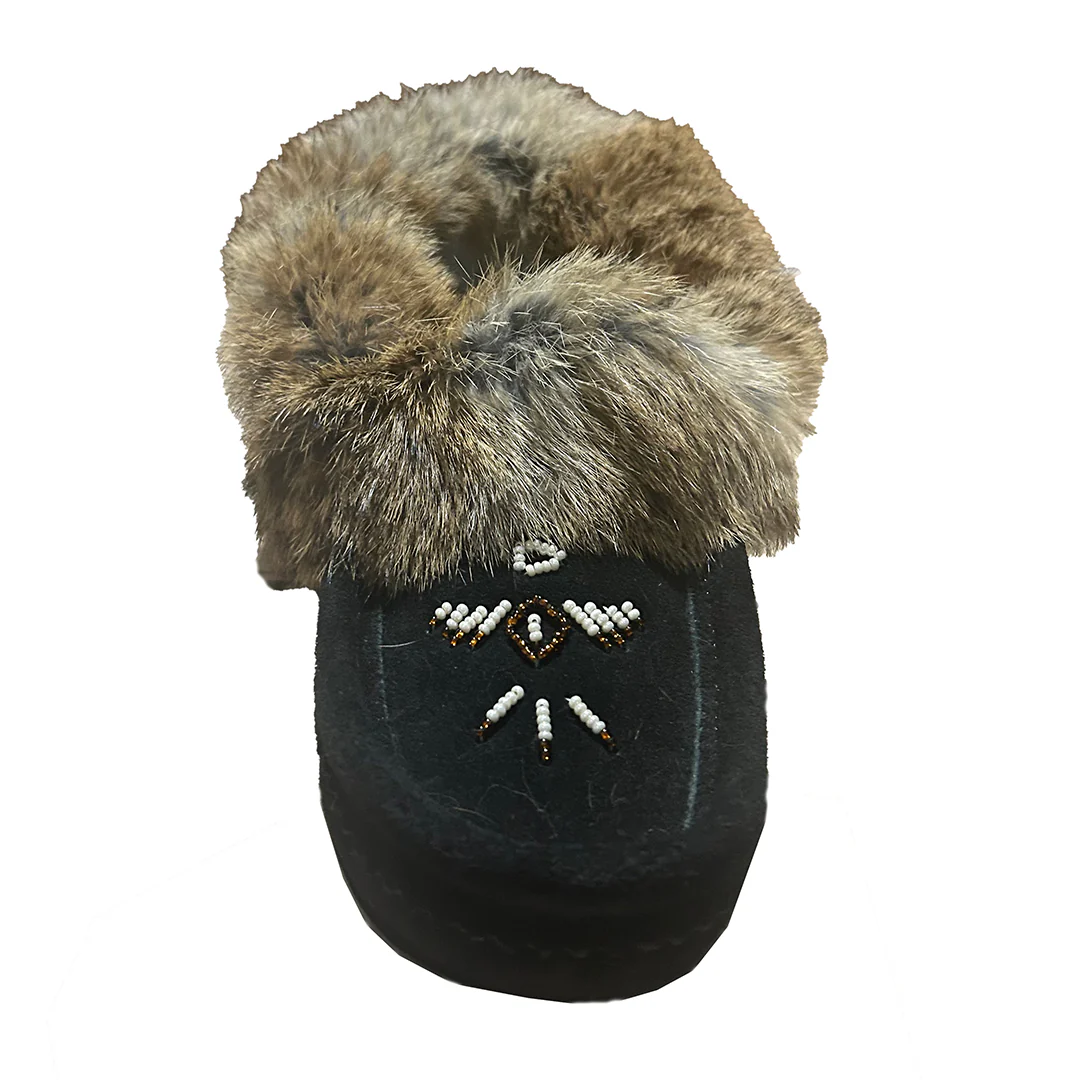 Женские мокасины Laurentian Chief с меховой отделкой