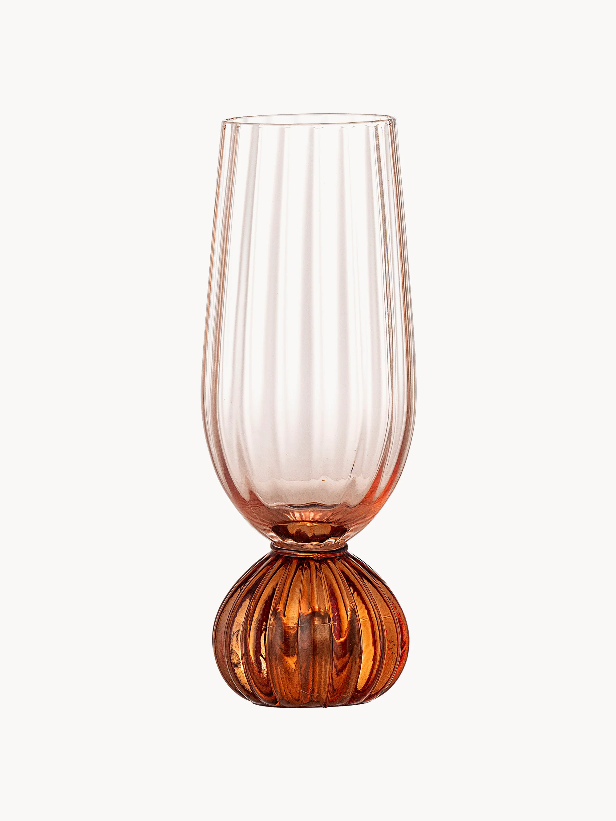 Mundgeblasene Champagnerflöte Taurin