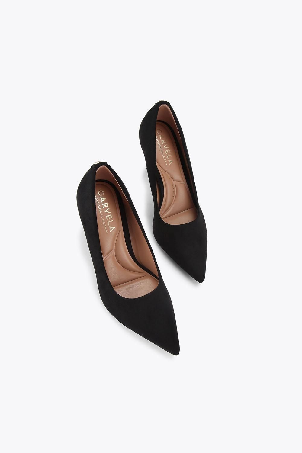 Carvela Corletta Court Wide Fit' Fabric Heels
