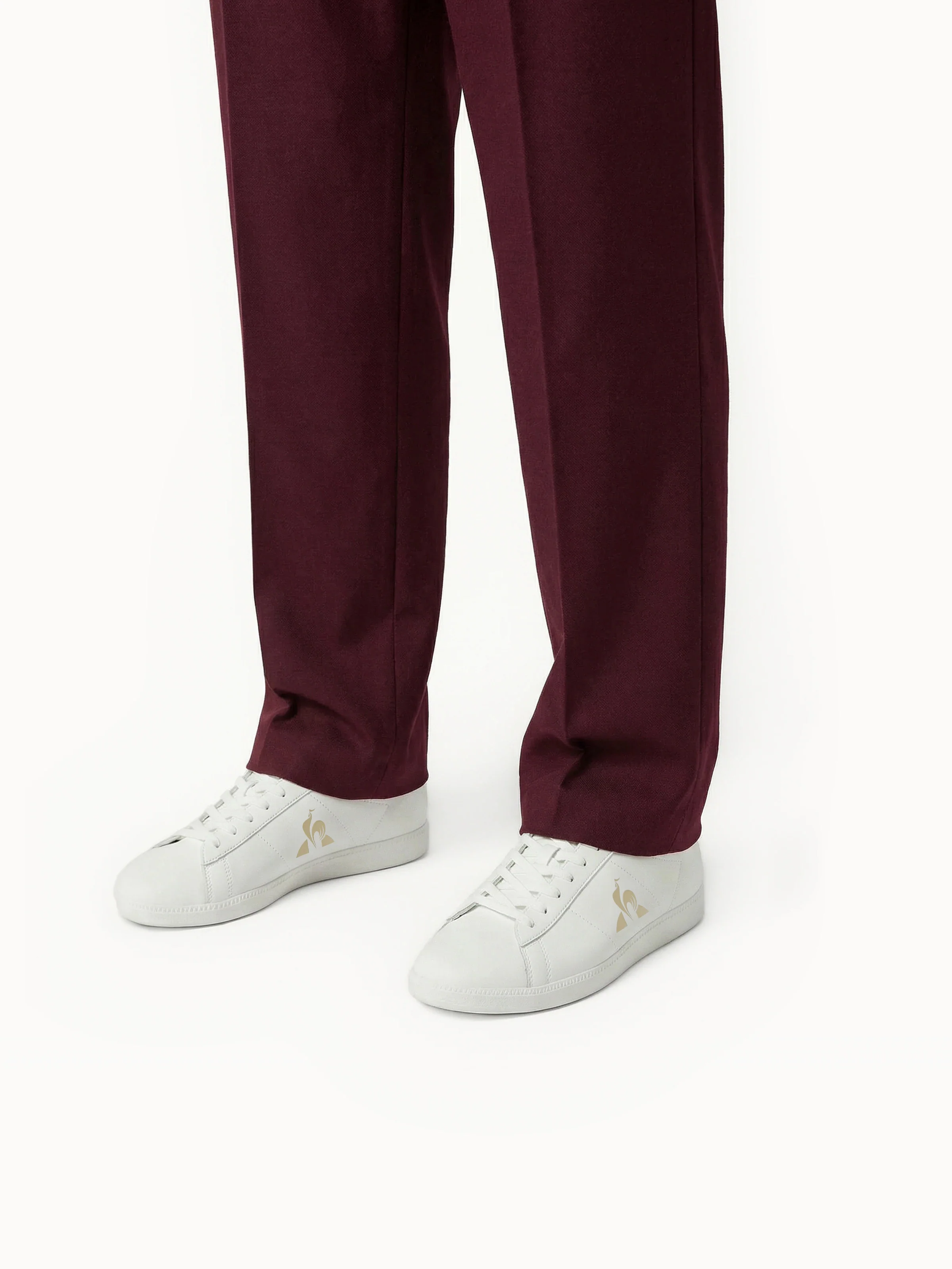 Sneakers de ville en cuir Courtset