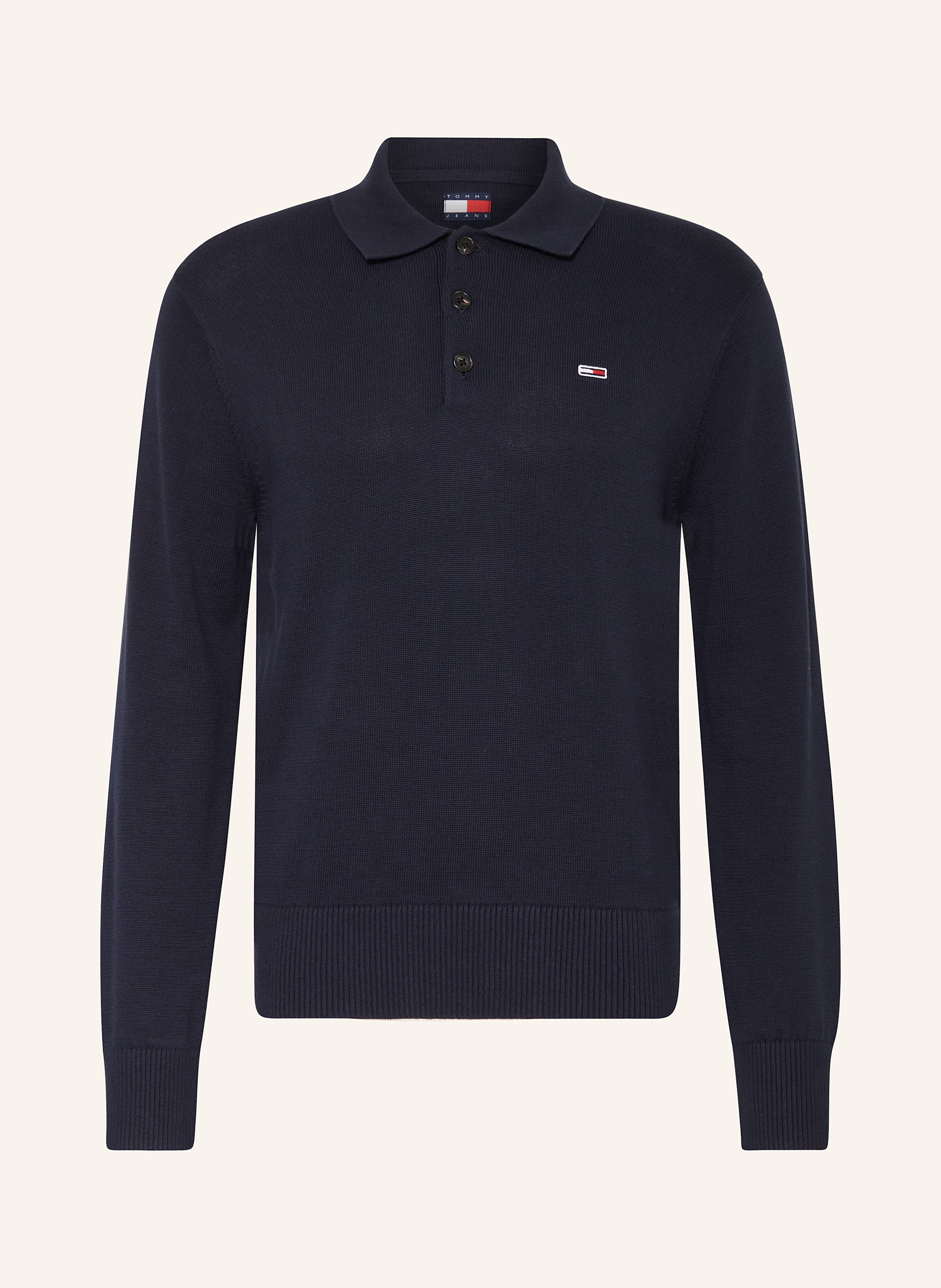 TOMMY JEANS Strick-Poloshirt