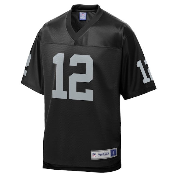 Ken Stabler Las Vegas Raiders NFL Pro Line Retired Player Replica Jersey - Black