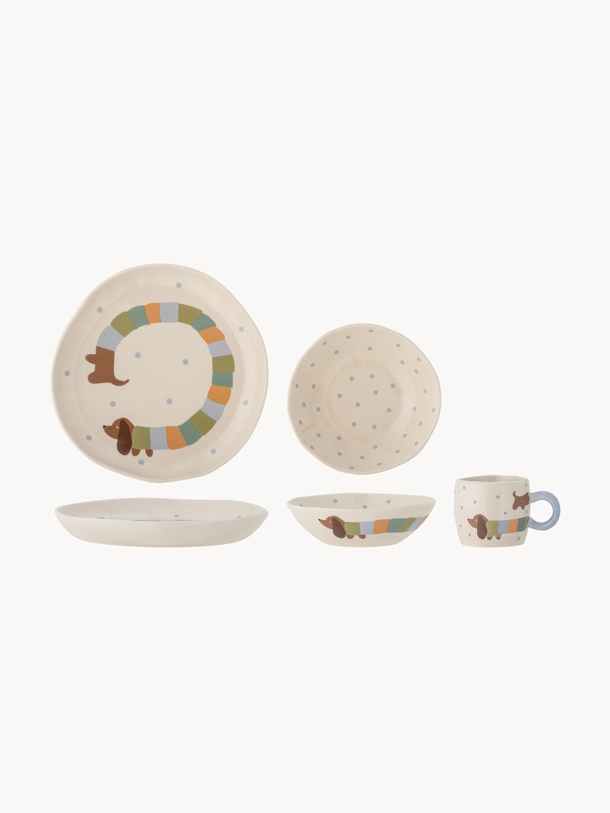 Kinder-Geschirr-Set Charlie, 3er-Set