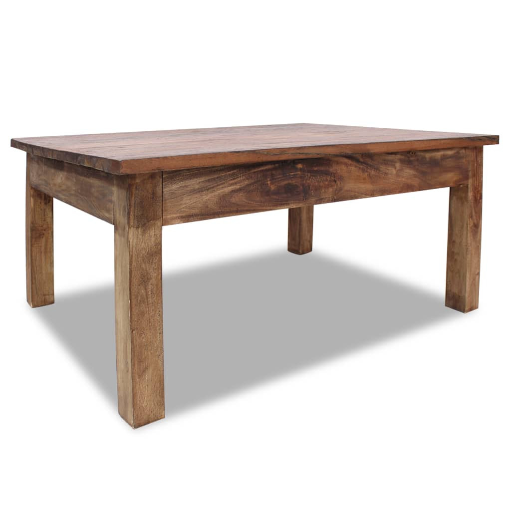 Stolik Kawowy Ława Stół Drewniany 96x73x45 Do Salonu Do Pokoju