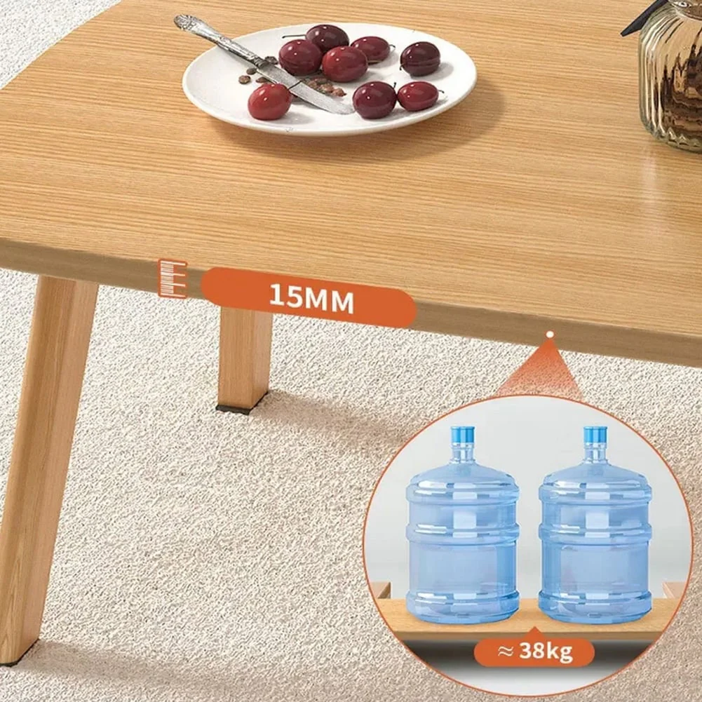 Folding Coffee Table, Collapsible Wooden Mini Desk, Multifunctional Foldable Coffee Tables For Small Spaces, Study