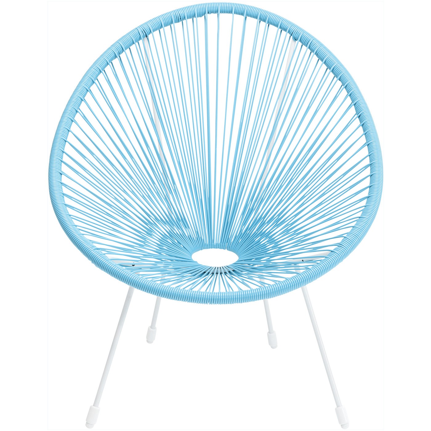 Kare Design Tuinfauteuil Acapulco blauw