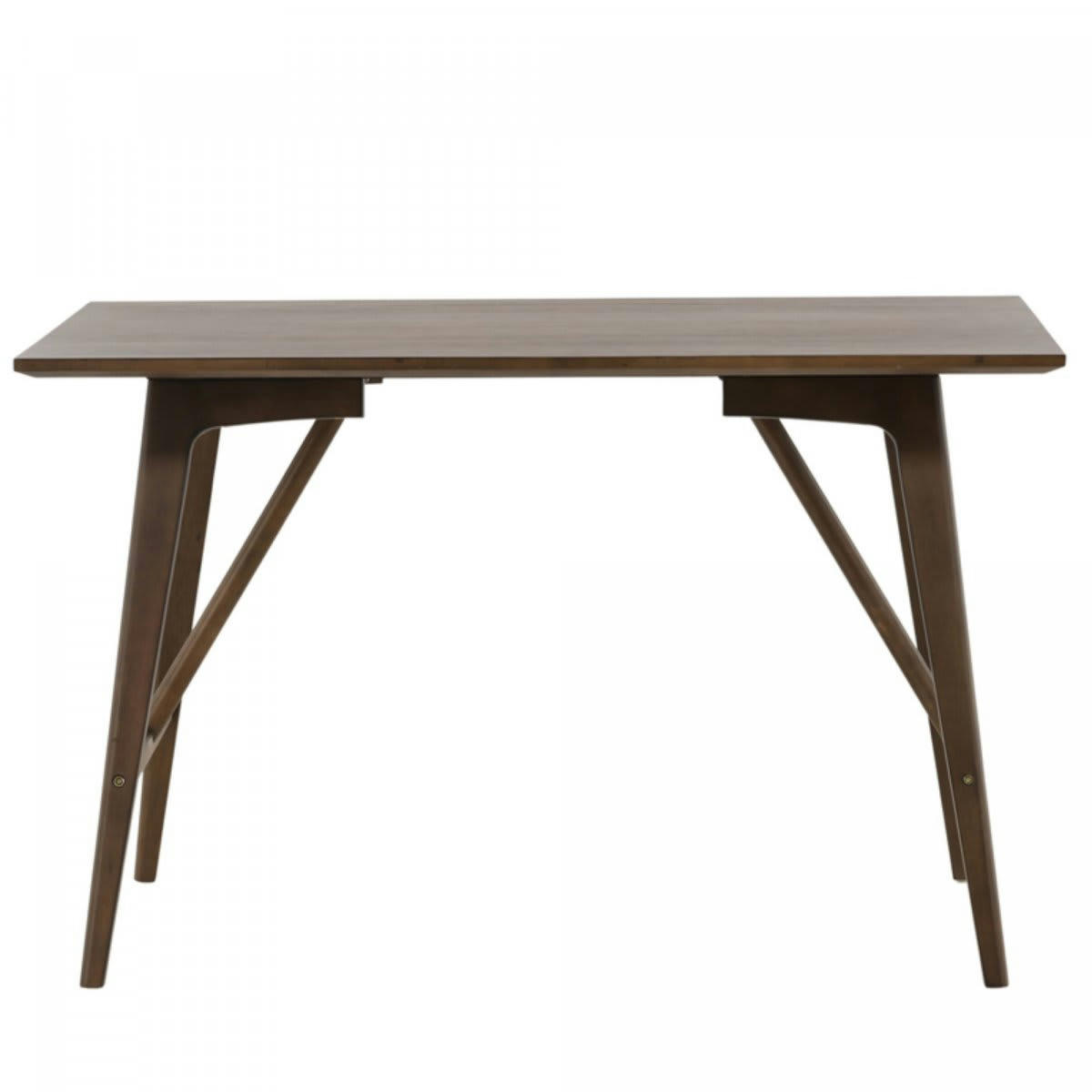 MACIA - Table à manger rectangulaire en bois 120cm
