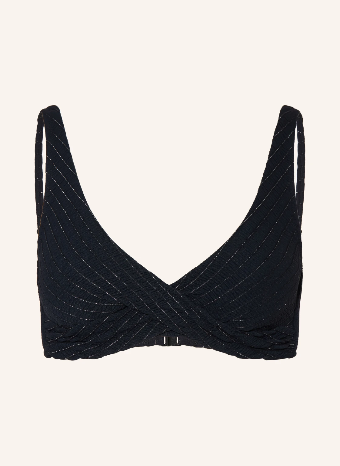 watercult Bustier-Bikini-Top AFTERLIGHT mit Glitzergarn