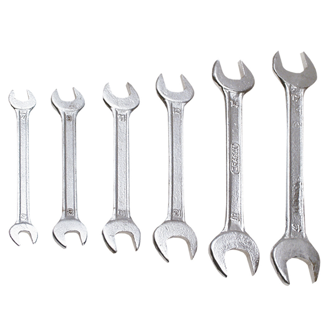 Klucze płaskie dwustronne 6 szt. TOP TOOLS 35D255