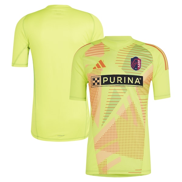 St. Louis City SC adidas 2024 Goalkeeper Jersey - Yellow