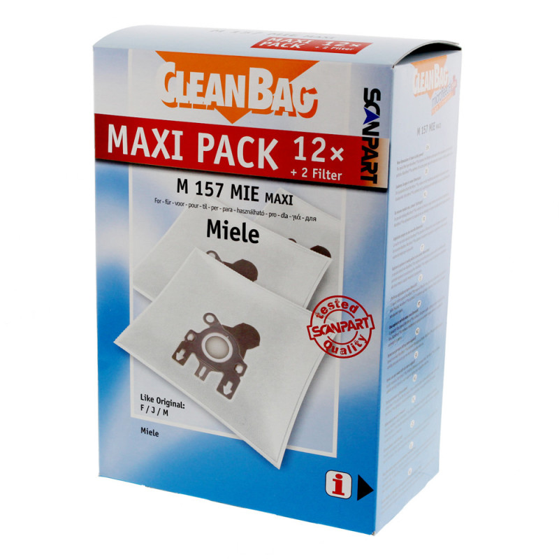 Sac pour aspirateur Miele M157MIE 12 pièces