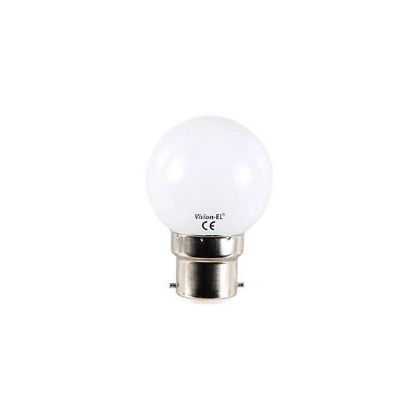Ampoule LED B22 1W 45mmx66mm - RGB
