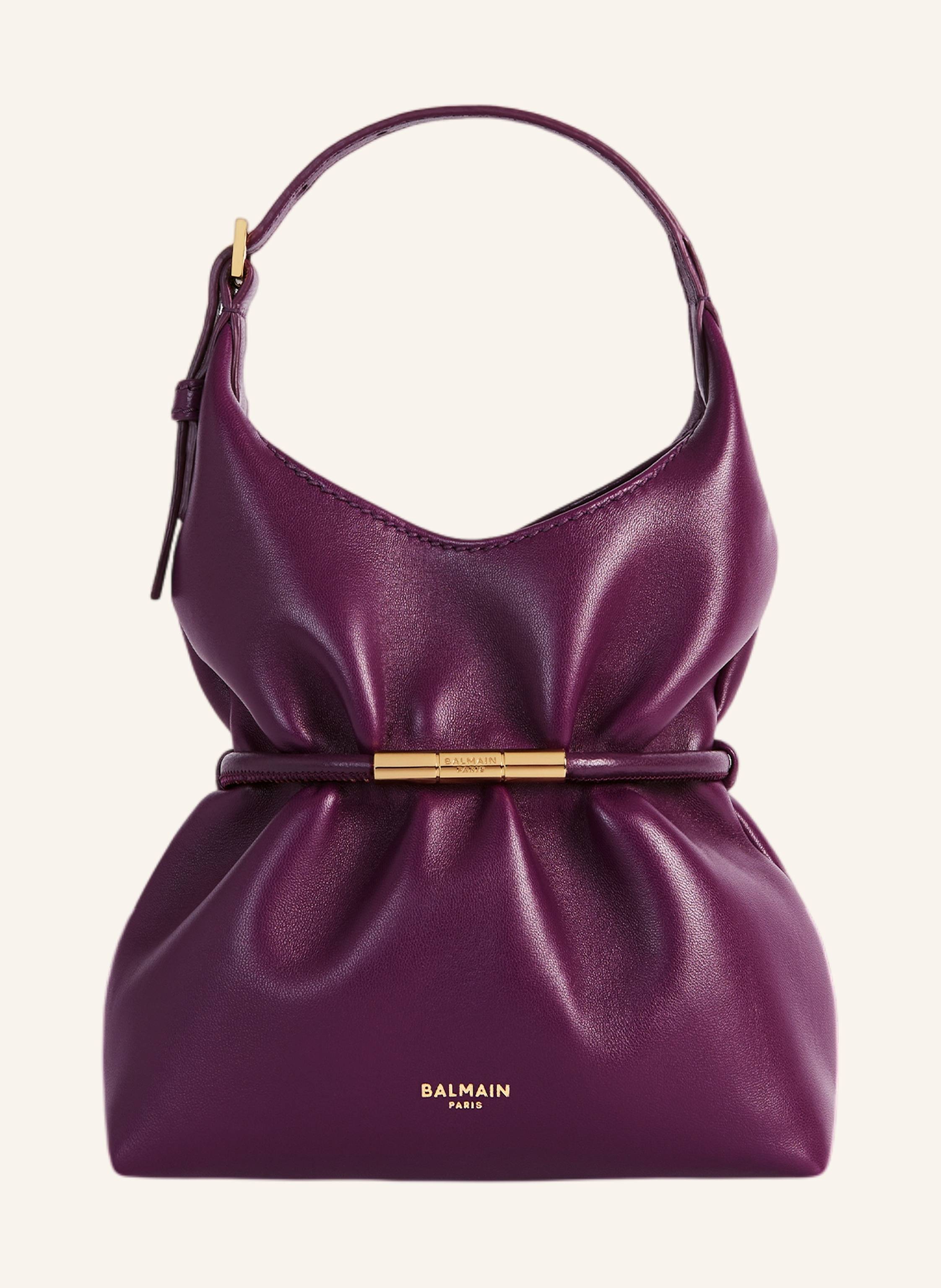 BALMAIN Mini-Tasche SPHYNX aus Glattleder