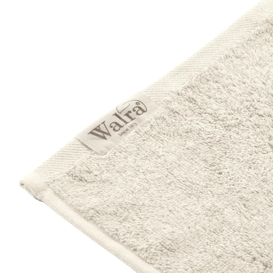Walra baddoek - beige - 50x100 cm
