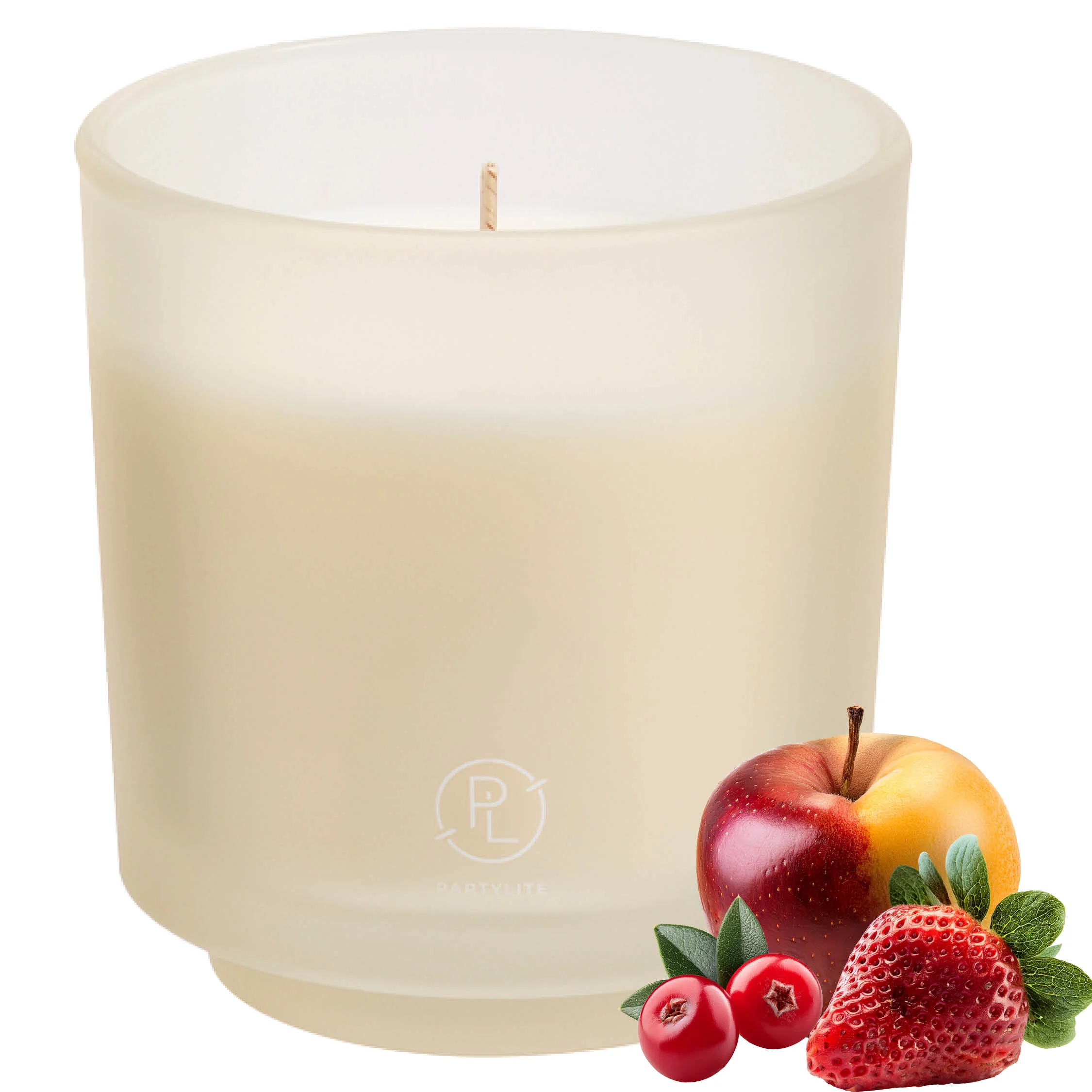 Refillable by PartyLite Iced Snowberries™ Jar Candle