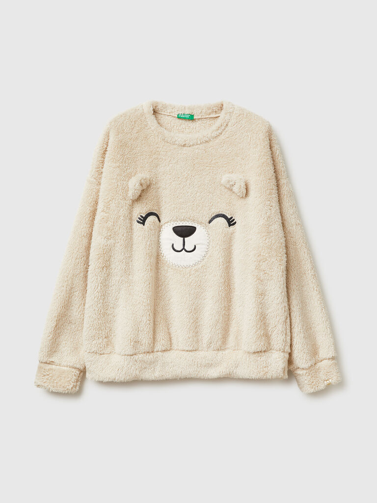Teddy fur sweater
