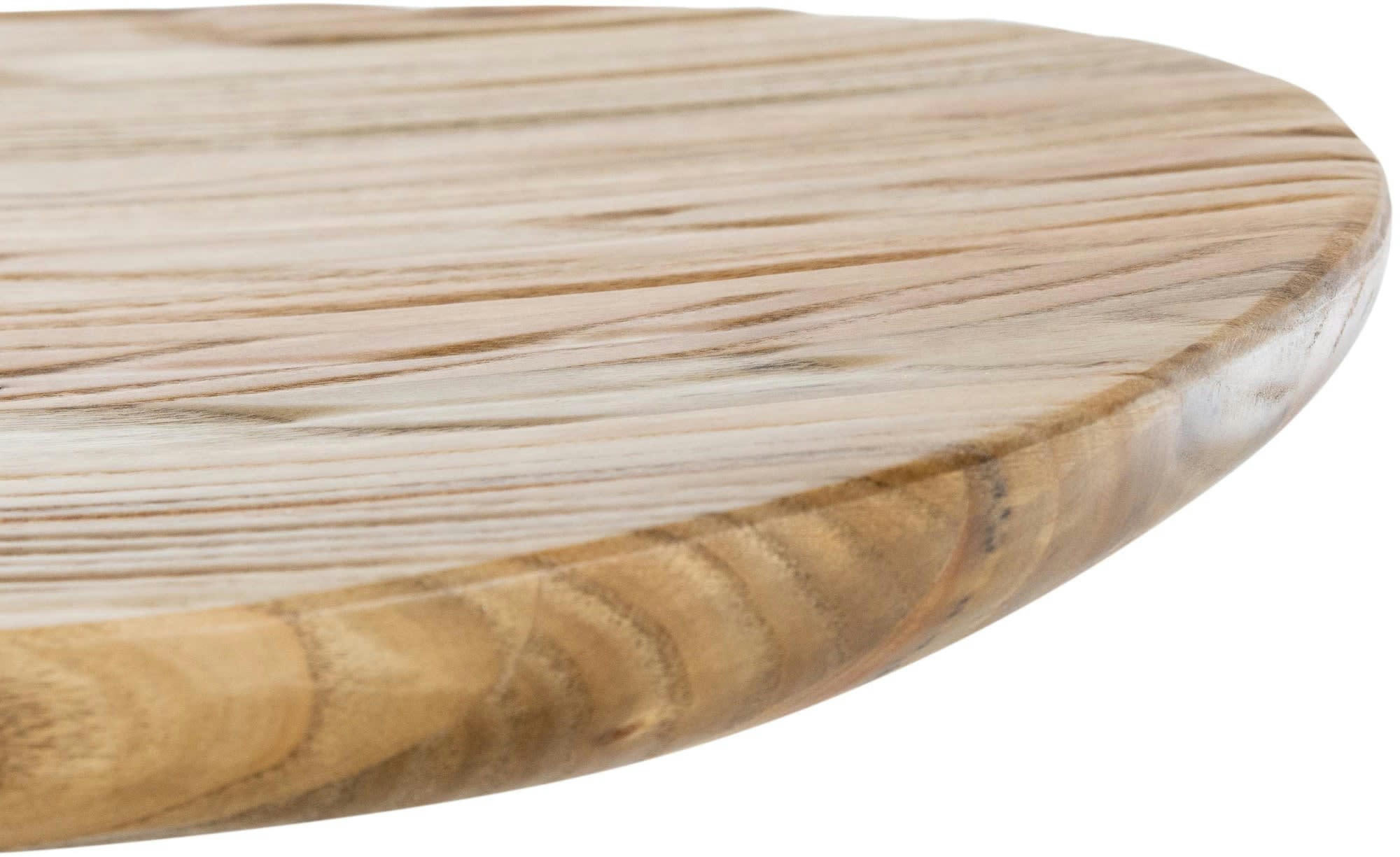 SKELDE - Tabouret de bar industriel réglable en bois Nature