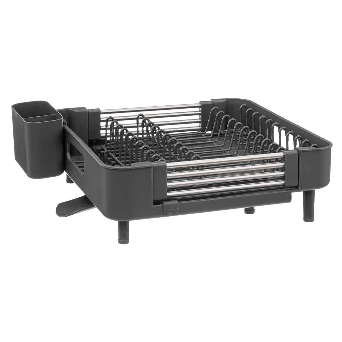 Escorredor de loiça com 1 nível ETIRA cinza