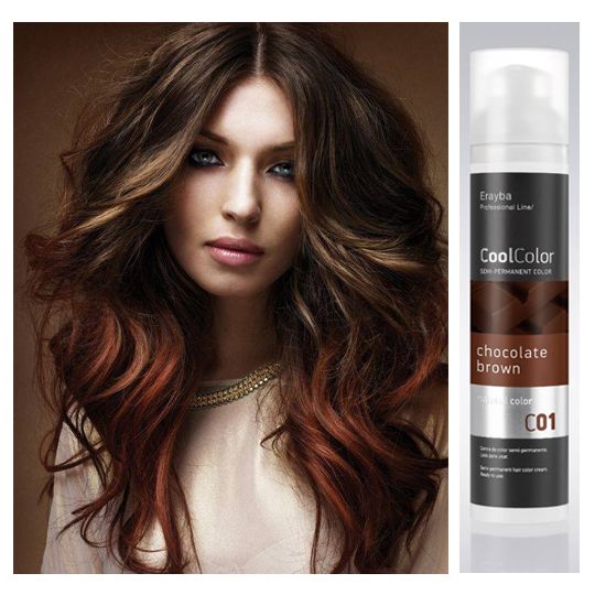 Erayba CoolColor Semi-Permanent Hair Dye 100ml - Brown