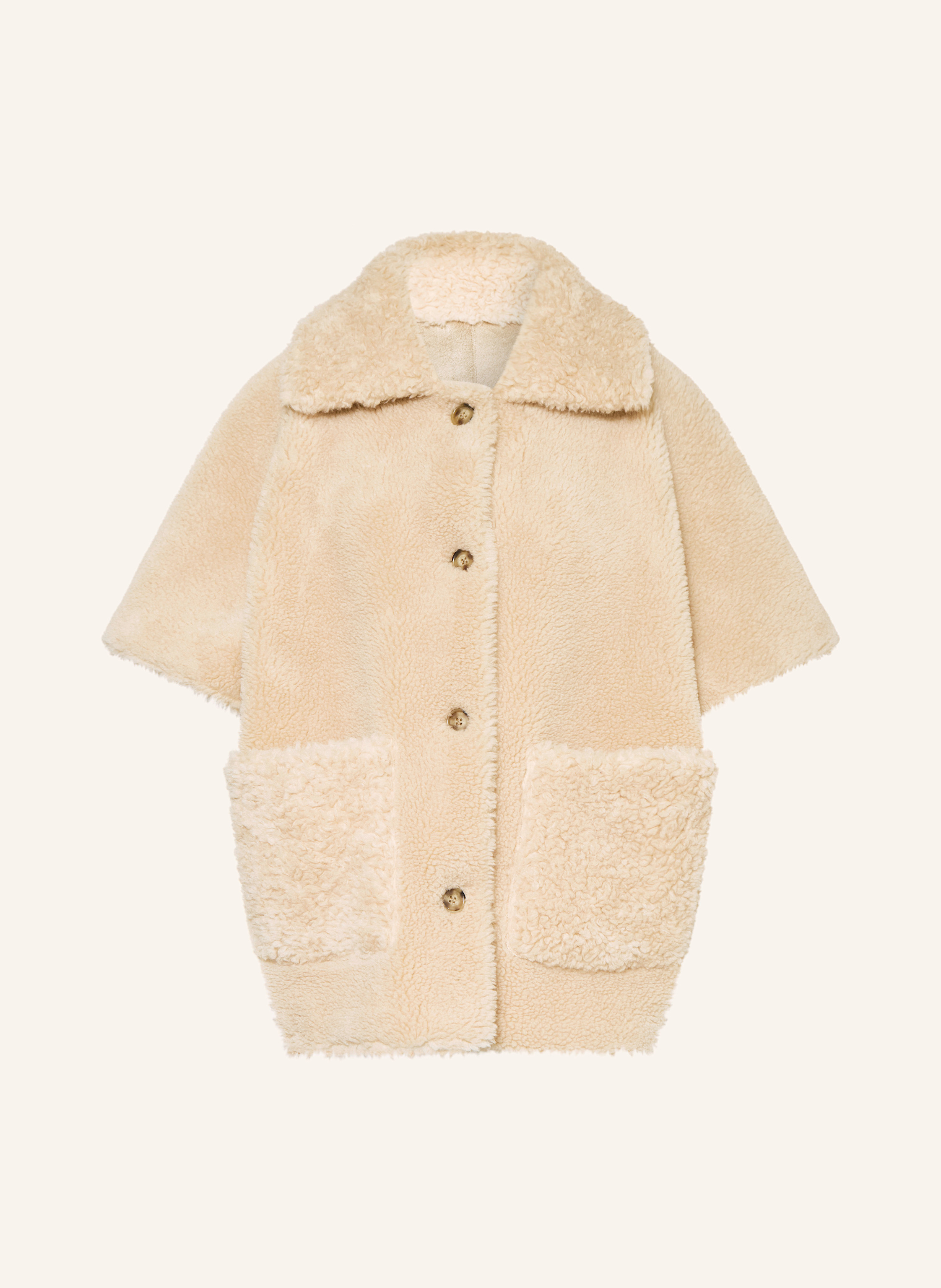 MRS & HUGS Teddyfell-Jacke zum Wenden