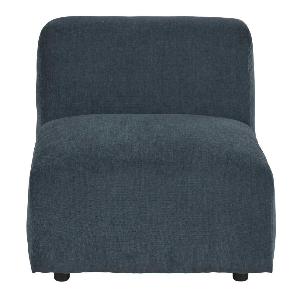 Buddy - Chauffeuse pour canapé modulable bleue