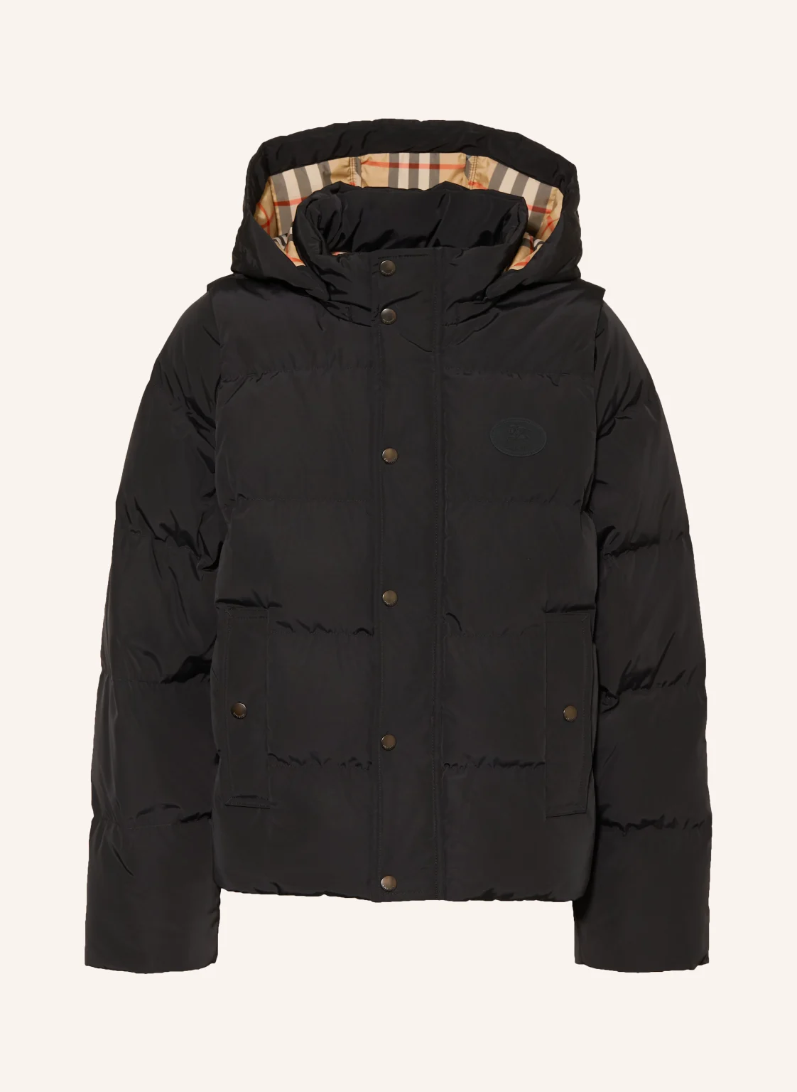 BURBERRY Daunenjacke GRANVILLE mit abnehmbaren Ärmeln